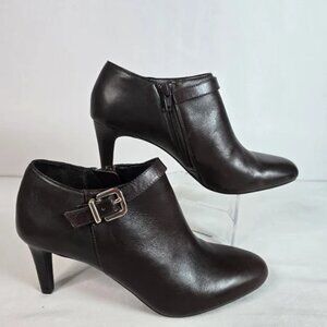 Melani Dark Brown Antonio booties